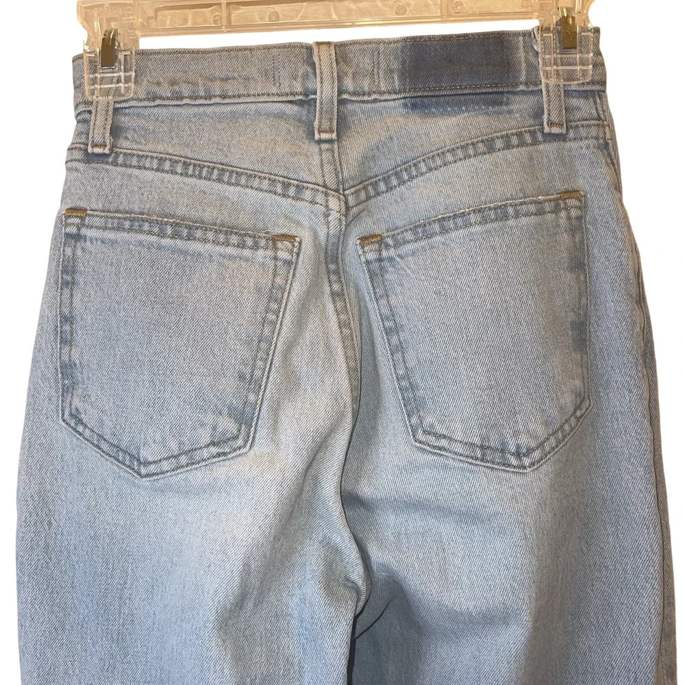 Abercrombie Curve Love 90s Straight Jeans Womens‎ 23 Ultra High Rise